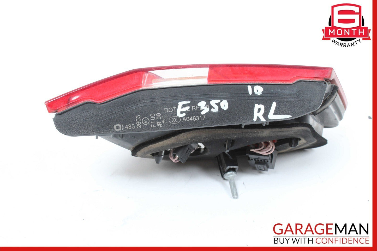 10-13 Mercedes W212 E350 E550 Inner Tail Light Lamp Rear Left Driver Side OEM