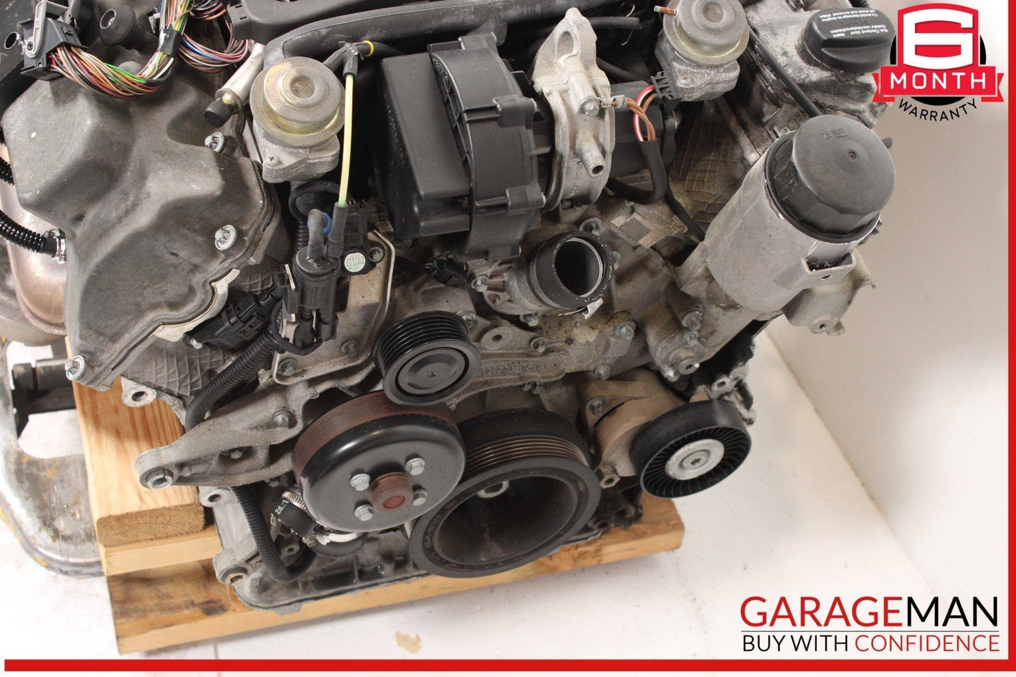 03-06 Mercedes R230 SL500 RWD Engine Motor Block Assembly OEM 146k