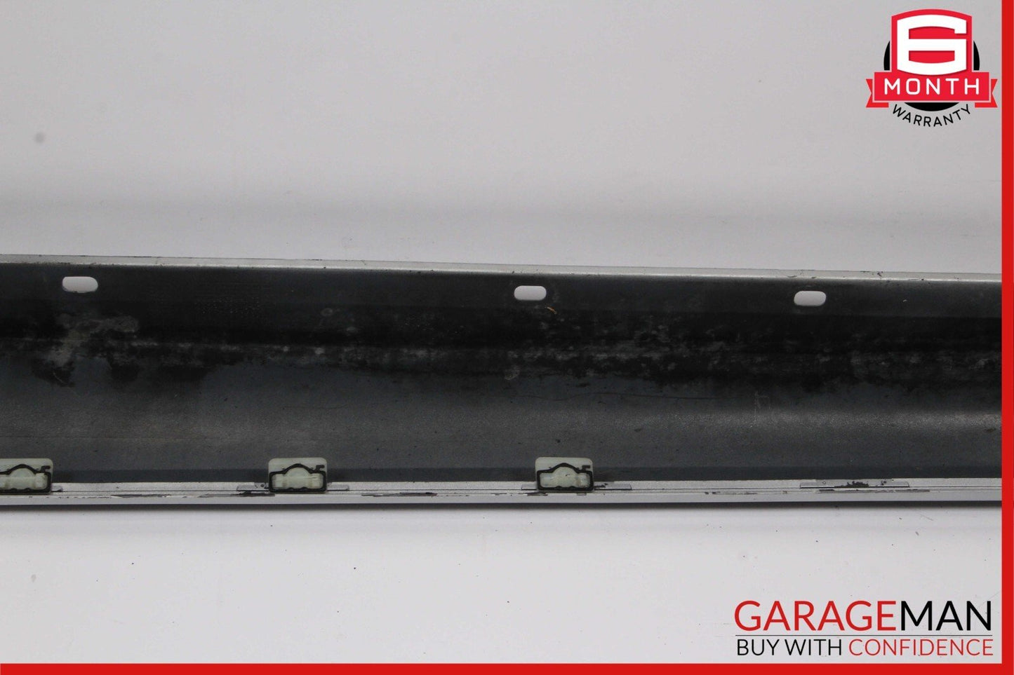 08-14 Mercedes W204 C250 AMG Sport Sedan Right Side Rocker Skirt Iridium Silver