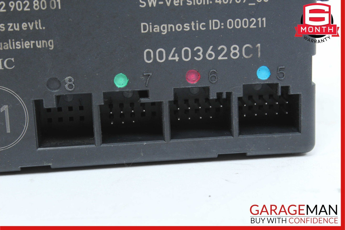 08-14 Mercedes W212 E350 C250 Front Left Driver Side Door Control Module OEM