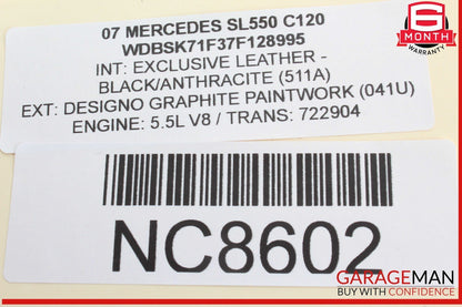 07-08 Mercedes R230 SL550 SL55 AMG ABC Suspension Active Body Control Module OEM