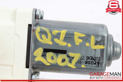 07-15 Audi Q7 Front Left Driver Side Window Regulator Motor 4L0959801B OEM