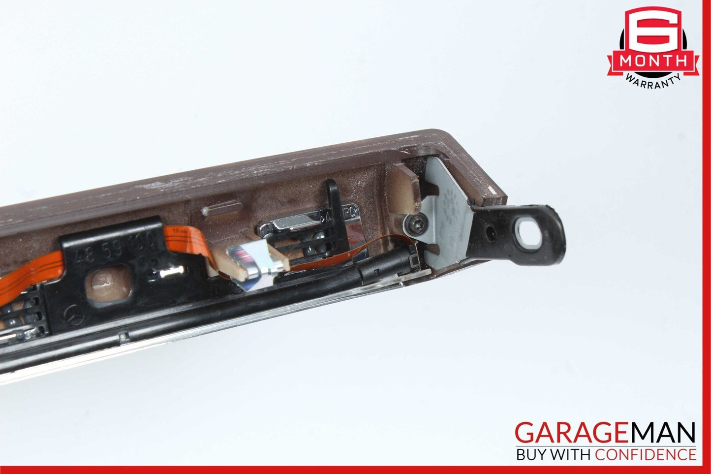 07-09 Mercedes W221 S450 S550 Front Dash Dashboard Center Trim Bezel Cover Wood