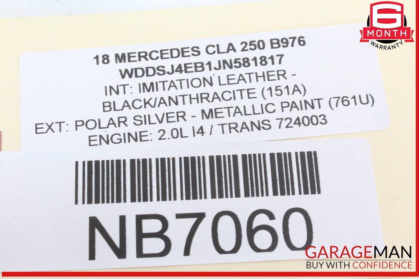 14-18 Mercedes W117 CLA250 CLA45 AMG AC A/C Air Conditioning Compressor OEM