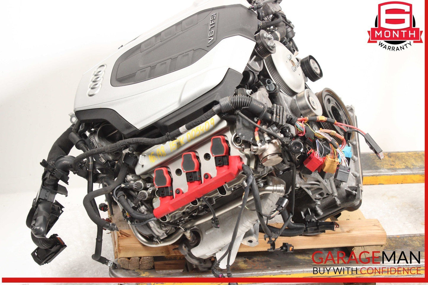 16-19 Audi A8 A6 A7 Q7 3.0L TFSI V6 340HP Engine Motor Block Assembly OEM 152k
