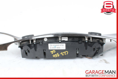 06-11 Mercedes W219 CLS500 CLS550 Dashboard Dash Panel Center Bezel Trim OEM