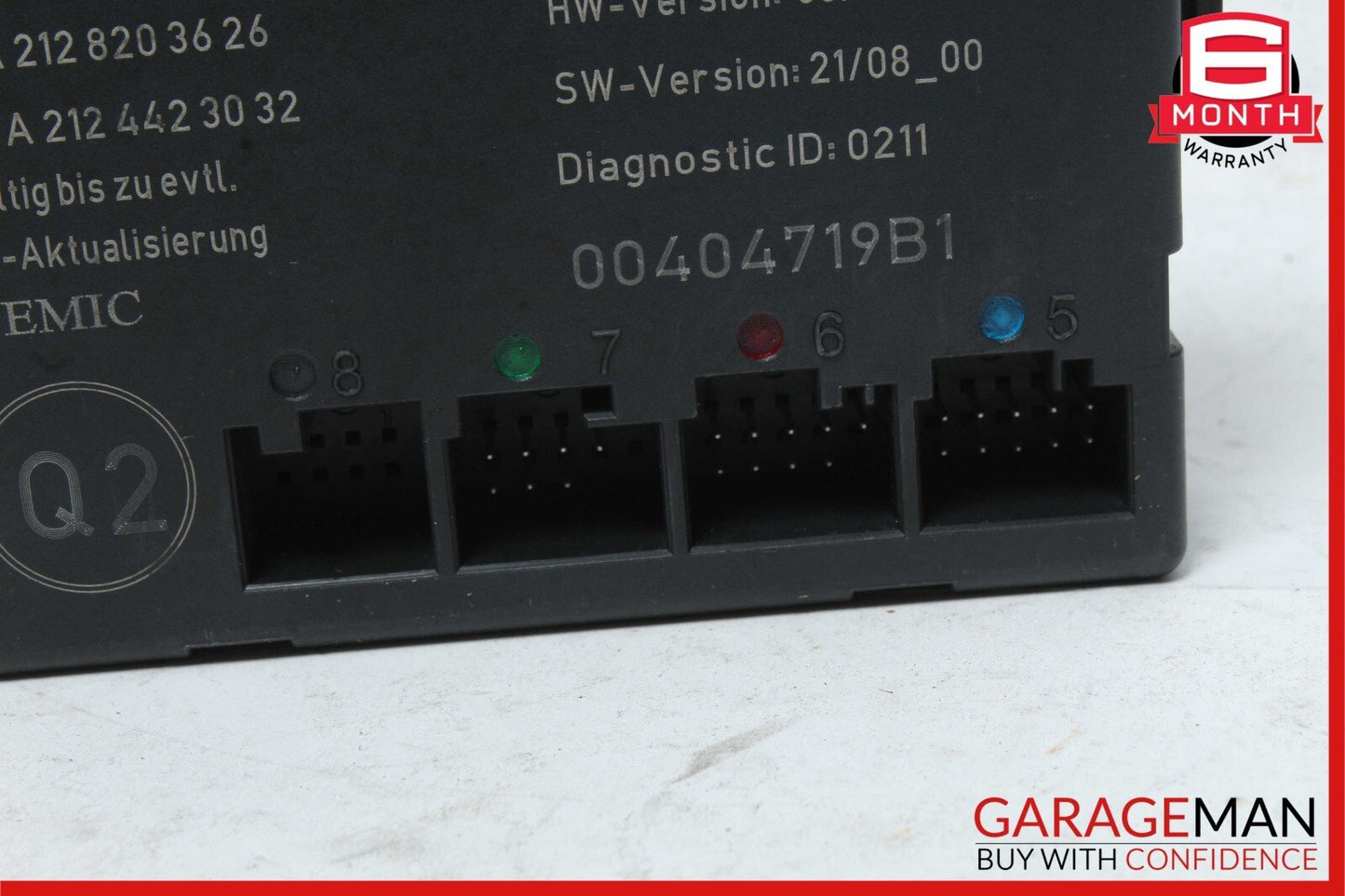 08-18 Mercedes E350 E400 C300 CLS550 Front Right Side Door Control Module OEM