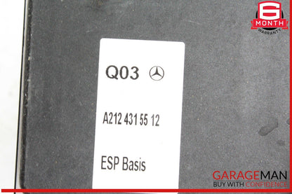 10-13 Mercedes W212 E350 E550 ABS Anti Lock Brake Pump Module 2124315512 OEM