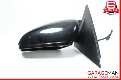 12-14 Mercedes W204 C250 C300 Front Left Side Mirror Door Rear View Black OEM