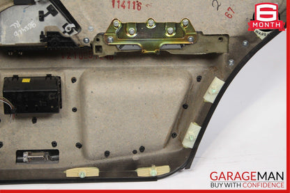 92-99 Mercedes W140 500SEL S420 Rear Left Driver Side Interior Door Panel Gray