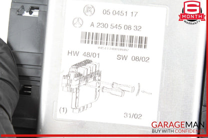 03-12 Mercedes R230 SL500 SL550 Front Left SAM Fuse Box Control Module OEM