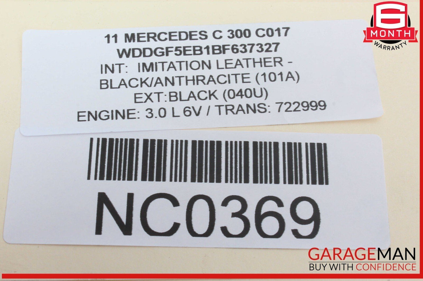 08-18 Mercedes W204 C300 Front Right Passenger Side Door Control Module OEM
