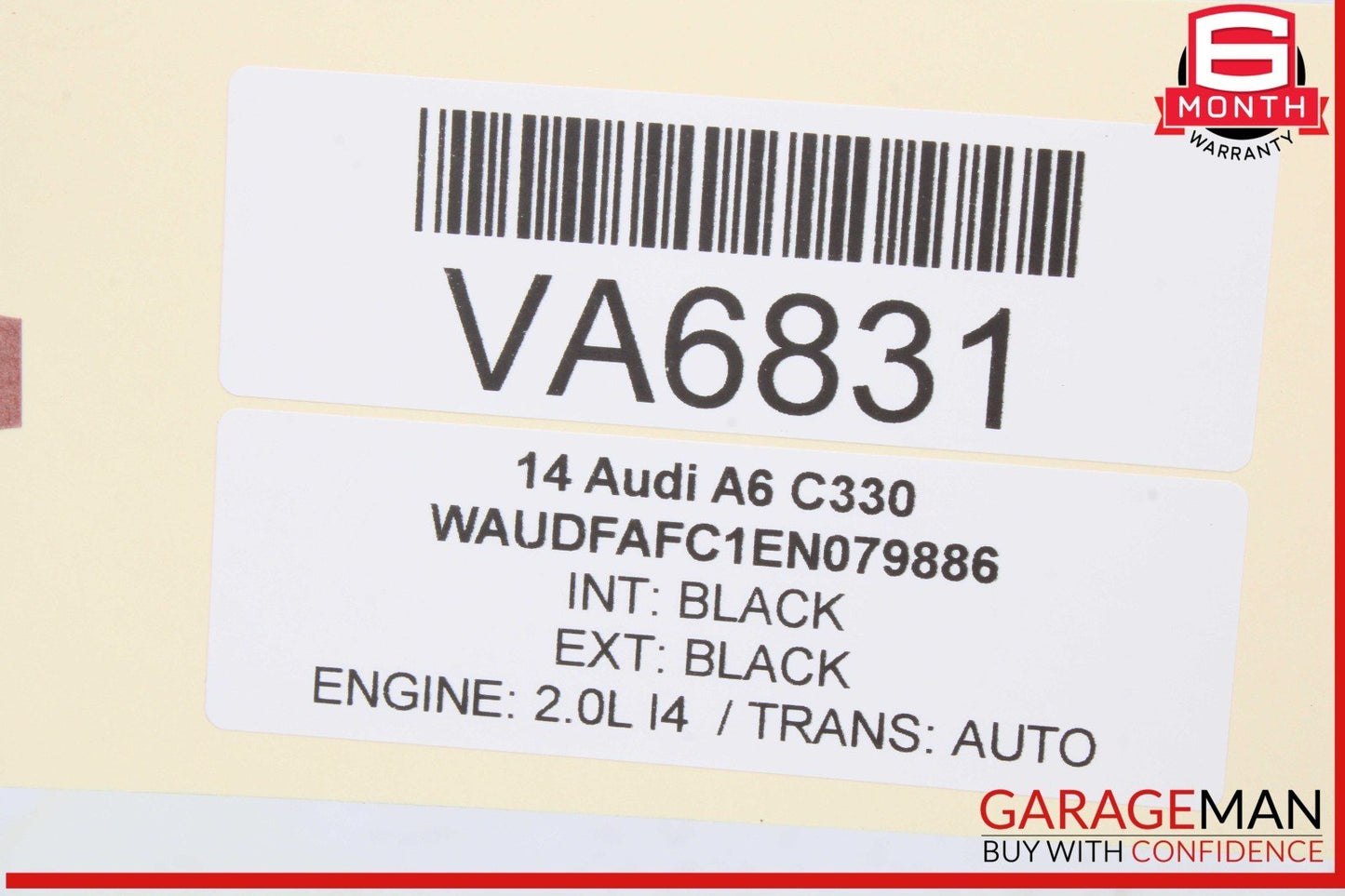 12-18 Audi A6 A7 Rear Trunk Lid Exterior Release Handle w/ Park Assist Camera
