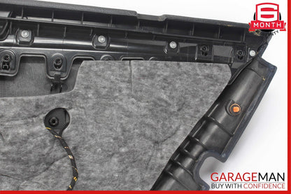 10-13 Mercedes W212 E350 E550 Rear Left Interior Door Panel Black OEM