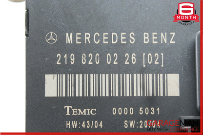 06-11 Mercedes W219 CLS500 CLS55 AMG Rear Left Side Door Control Module OEM