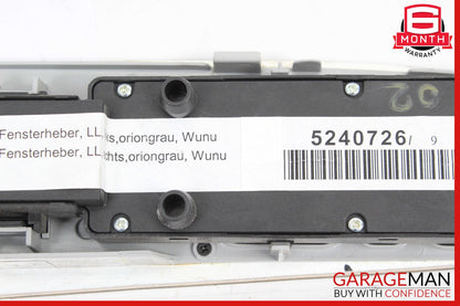 00-02 Mercedes W220 S55 Front Left Driver Side Master Window Switch Panel Wood