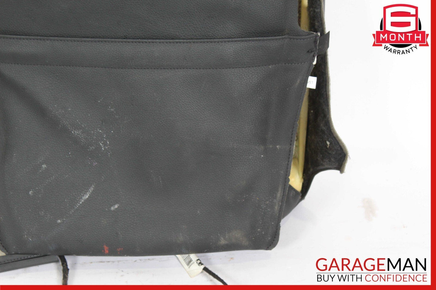 13-19 BMW 640i 650i Front Right Passenger Seat Upper Cushion Black OEM