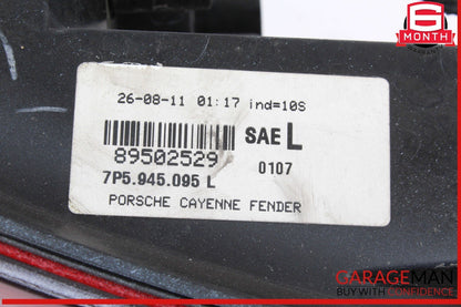 11-14 Porsche Cayenne S 958 Rear Left Side Outer Taillight Tail Light Lamp OEM
