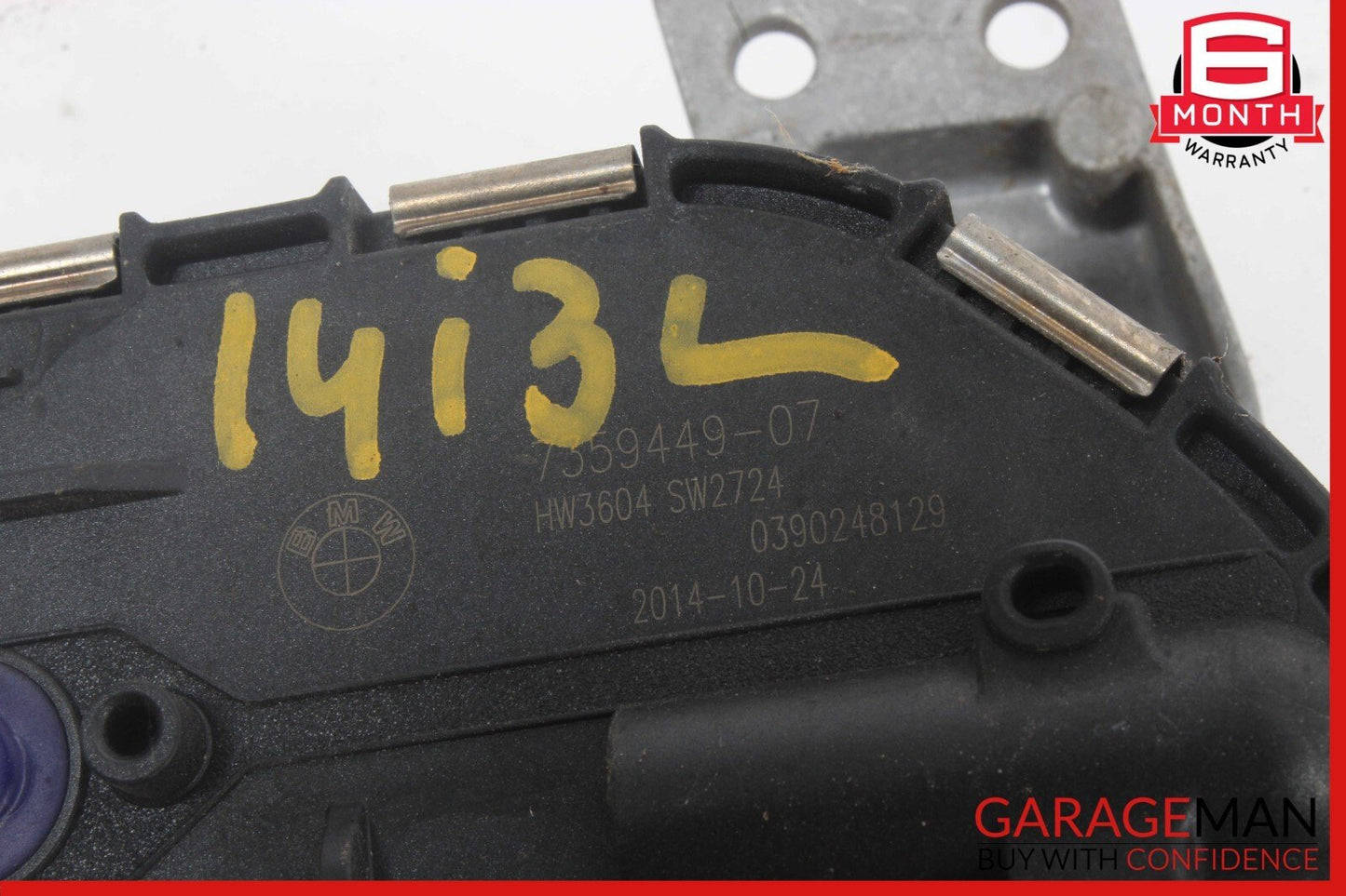 14-21 BMW i3 I01 Hybrid Front Left Side Windshield Wiper Motor 7359449 OEM