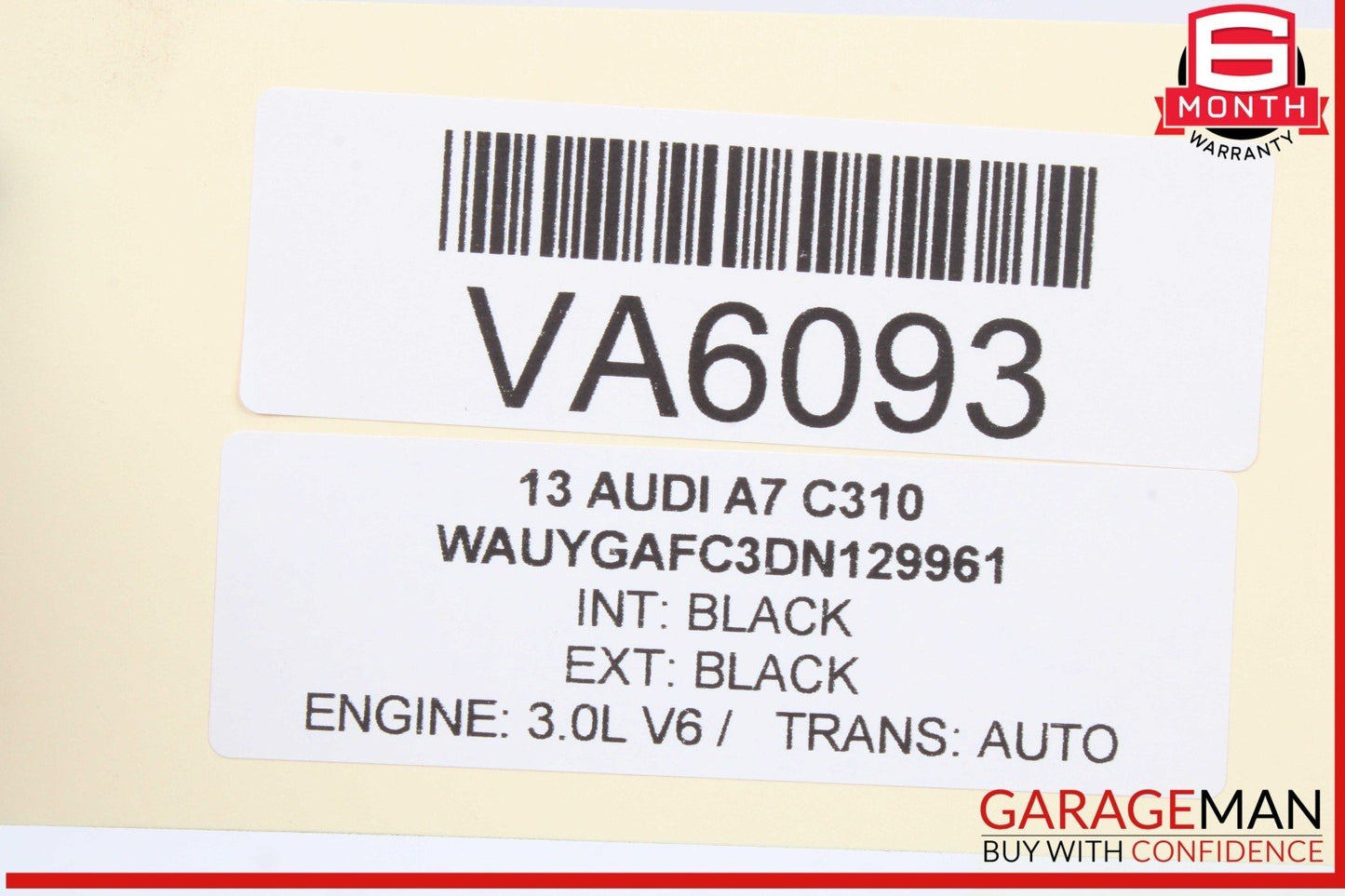 12-18 Audi A7 A6 Rear Left or Right Side Door Control Module Unit 4G8959795J OEM
