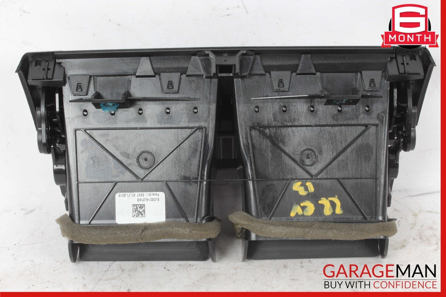 12-15 Land Rover Range Rover Evoque Front Center Dash AC A/C Air Vent Trim Grill