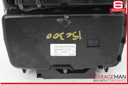15-18 Mercedes W205 C300 C350e C400 Center Console Cup Holder Compartment OEM