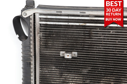 03-08 MERCEDES R230 SL500 SL55 FRONT RADIATOR AC A/C CONDENSER COMPLETE OEM
