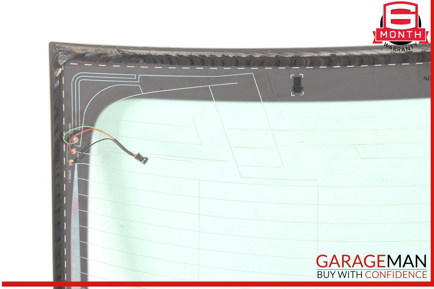 20-23 Mercedes C118 W118 CLA250 Rear Trunk Lid Windshield Window Glass OEM