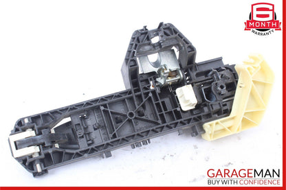 10-13 Mercedes W212 E350 E550 Rear Left Exterior Door Handle Tenorite Gray OEM
