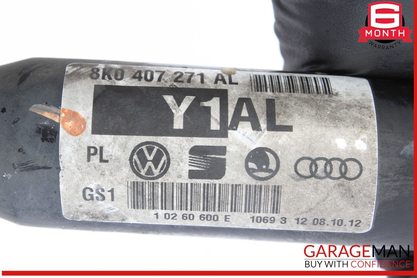 13-16 Audi A4 Front Left or Front Right Side CV Axle Shaft 8K0407271AL OEM