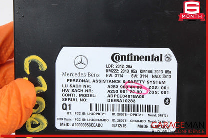 12-20 Mercedes W205 C300 4MATIC Communication Control Module Unit 2539004400 OEM