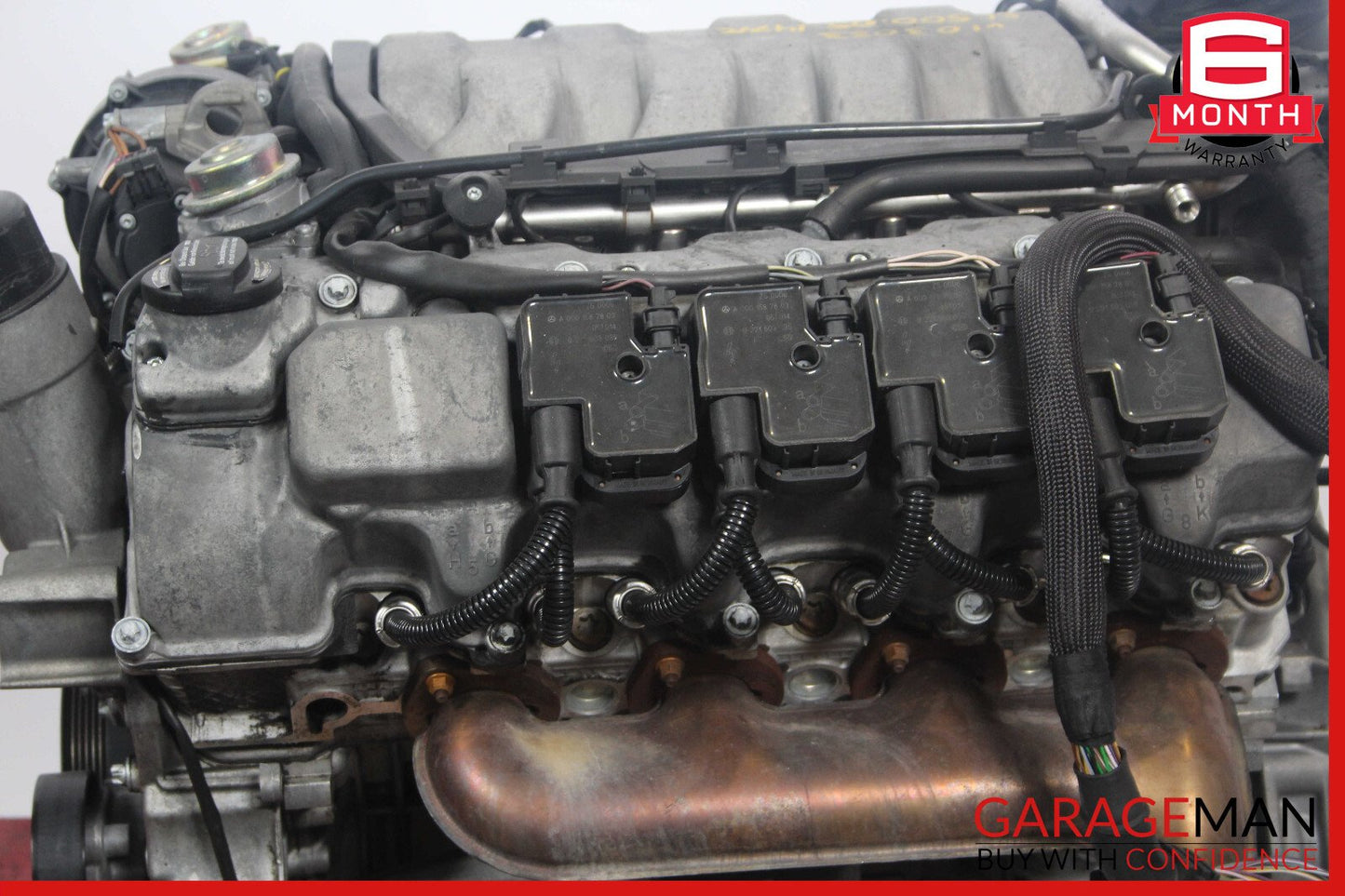 03-06 Mercedes R230 SL500 5.0L V8 Complete Engine Motor Block Assembly OEM 147k