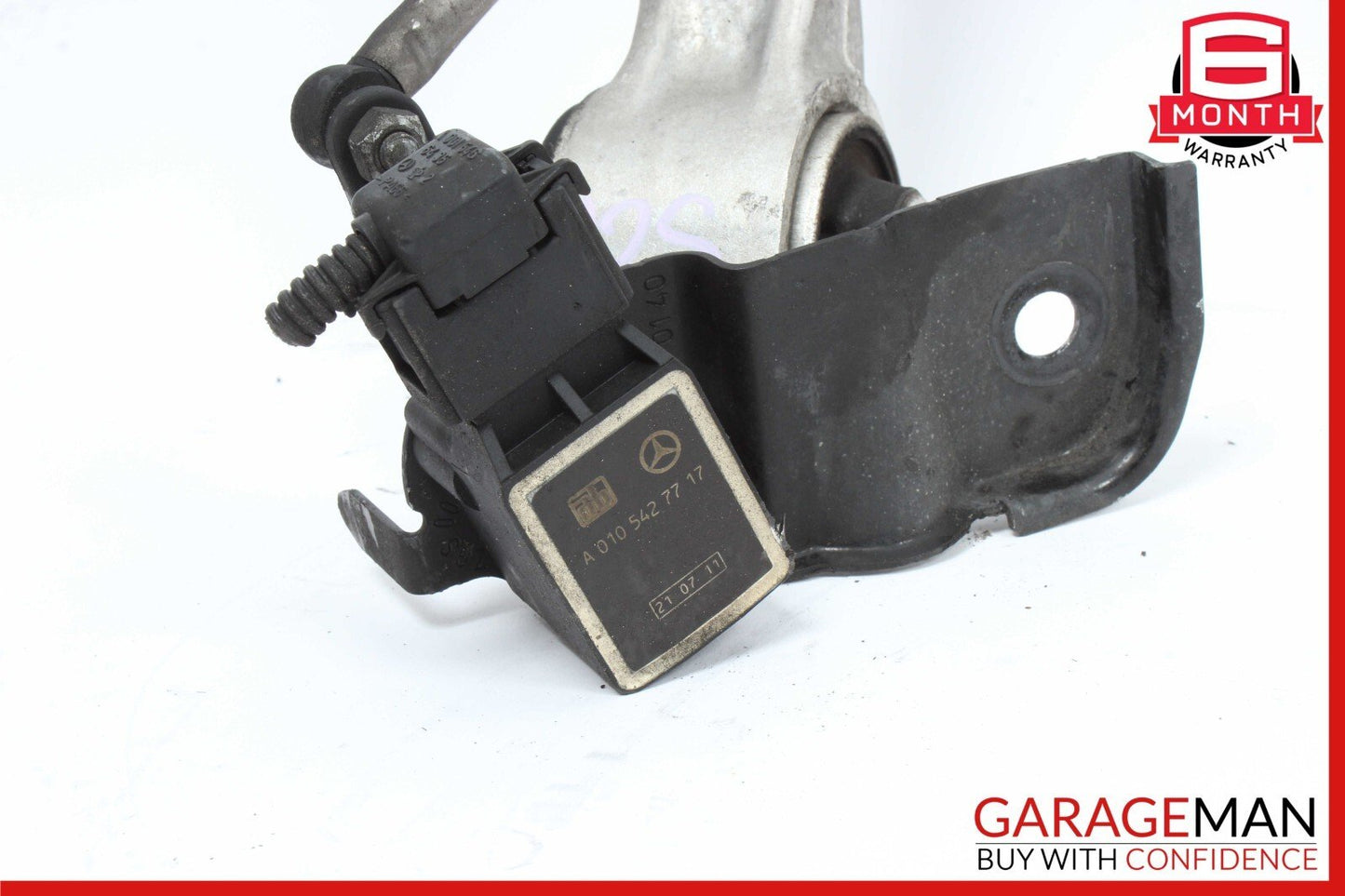 07-14 Mercedes W221 S65 AMG Front Left Upper Control Arm w/ Height Level Sensor