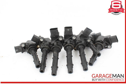 07-11 Mercedes X164 GL450 Ignition Coil Spark Plug Set of 7 0001502780 OEM