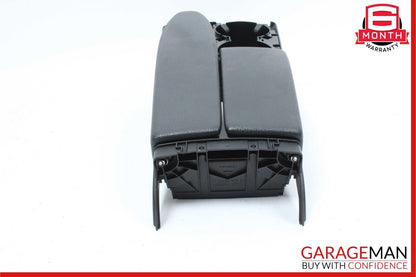 08-14 Mercedes W204 C250 Console Armrest Cup Holder Tray Compartment Black OEM