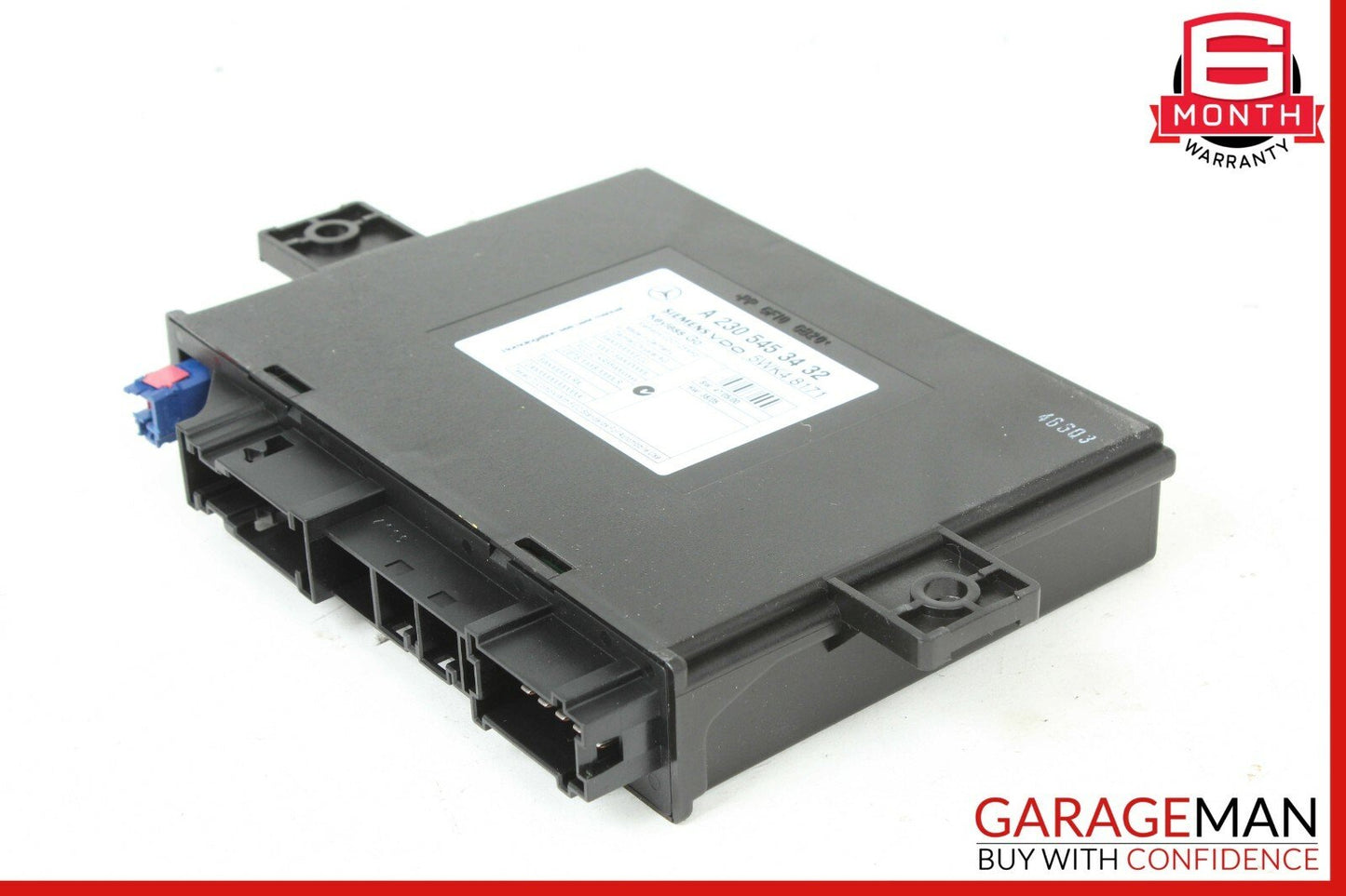 07-08 Mercedes R230 SL550 SL600 Keyless Go Entry Control Module 2305453432 OEM