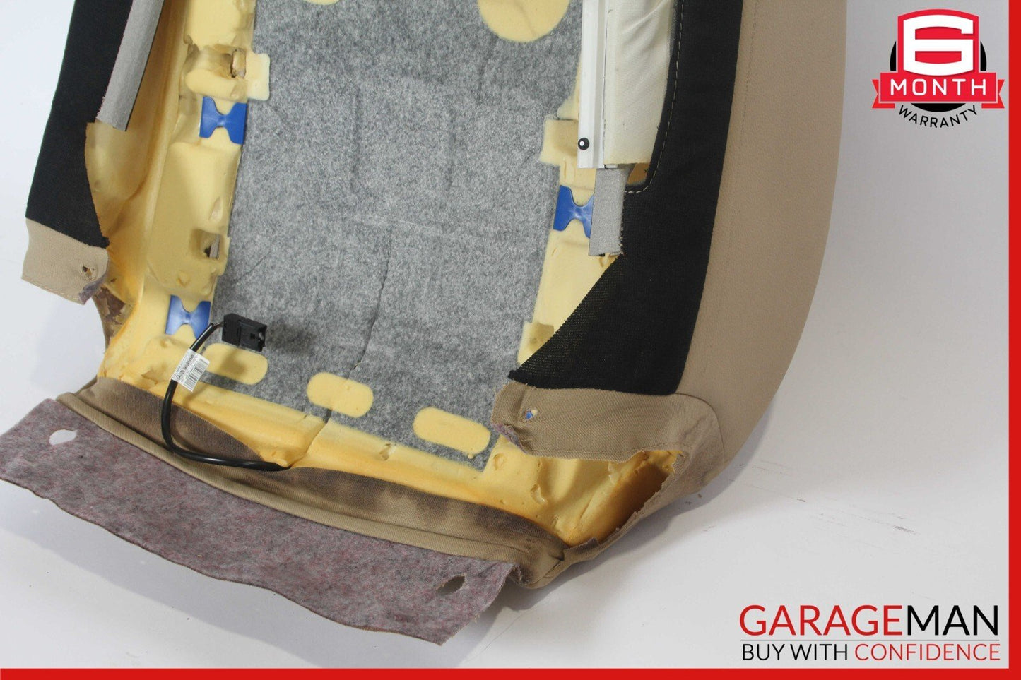 07-12 Mercedes X164 GL550 GL320 GL450 Front Right Top Upper Seat Cushion Brown