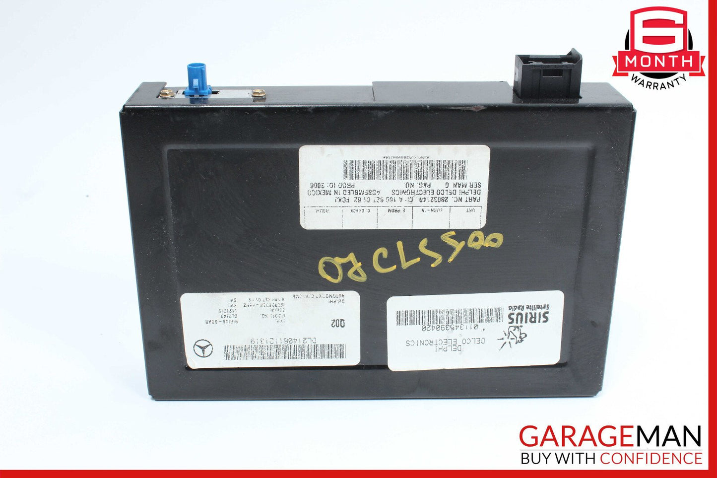 03-09 Mercedes W219 CLS550 GL450 Sirius Satellite Radio Receiver OEM