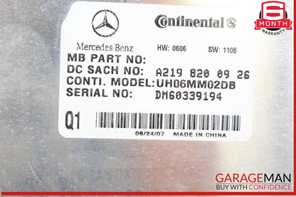 06-12 Mercedes W211 E350 ML350 Communication Control Module 2198200926 OEM