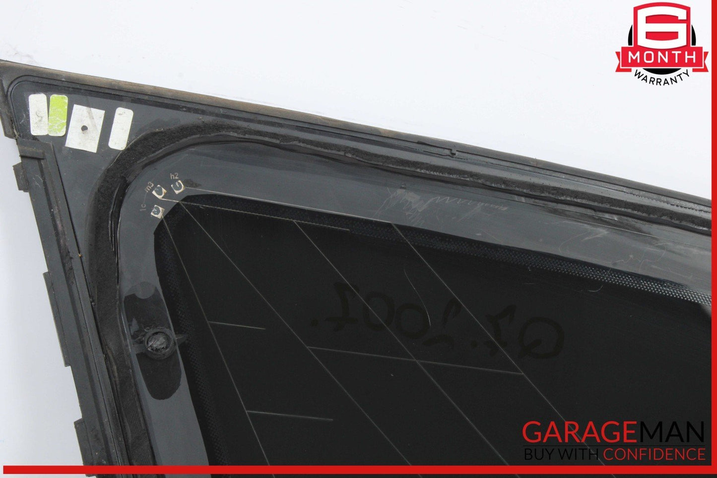 07-15 Audi Q7 Rear Right Passenger Side Quarter Window Glass 4L0845300 OEM
