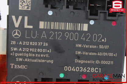08-18 Mercedes W204 C250 Front Left Driver Side Door Control Module Unit OEM