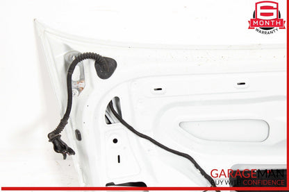 10-17 Audi A5 S5 RS5 Rear Trunk Lid Deck Shell Panel White OEM