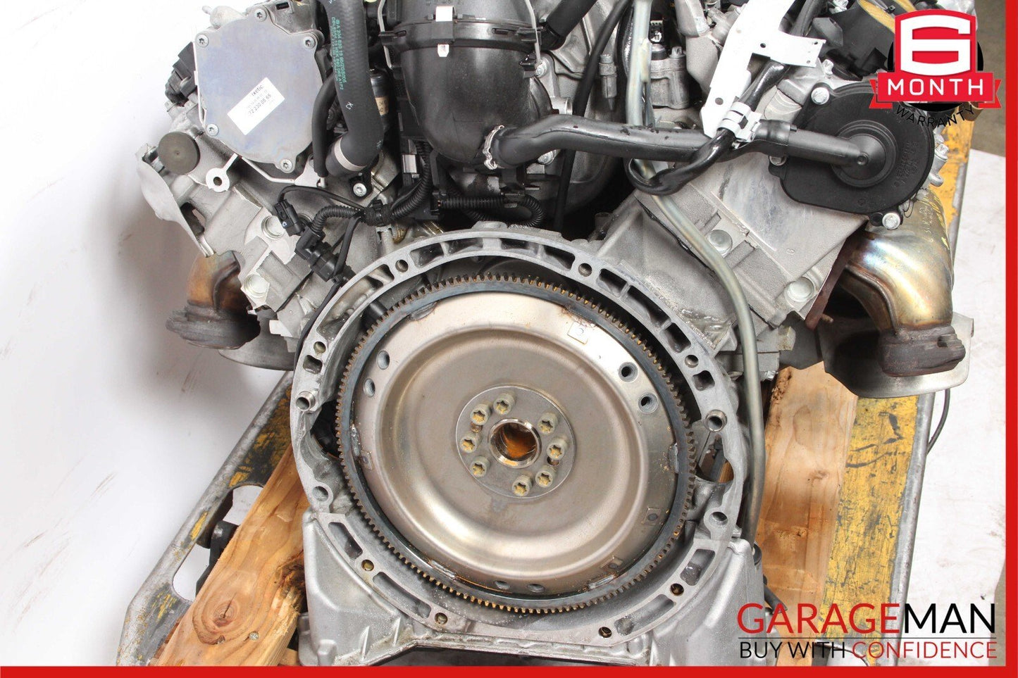 08-11 Mercedes W204 C300 Engine Motor Block Assembly 3.0L V6 M272 RWD 130k