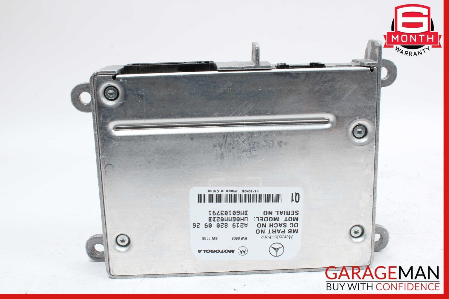 06-12 Mercedes X164 GL450 E350 Communication Control Module 2198200926 OEM