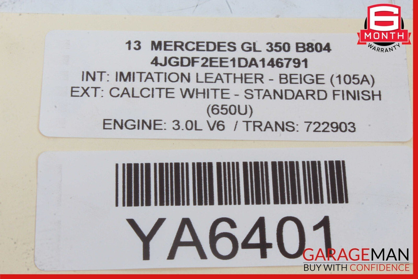 12-19 Mercedes X166 GL350 GL450 ML350 Speaker Door Mirror Cover Front Left OEM