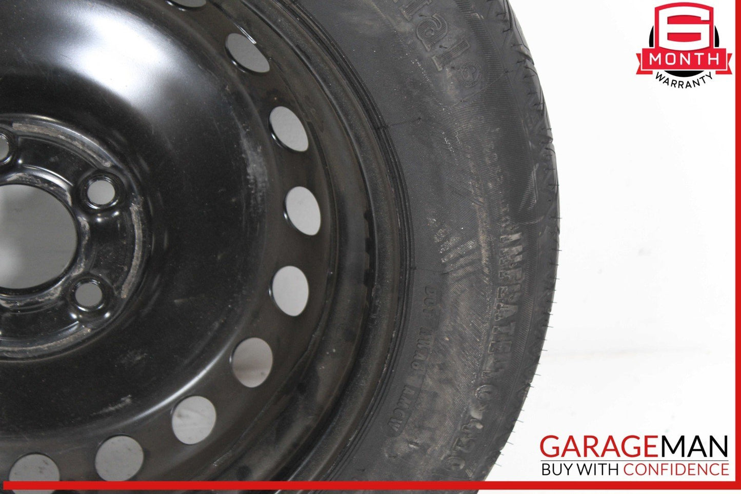 08-14 Mercedes W204 C250 C300 Emergency Spare Tire Donut Wheel Rim 125 90 16"