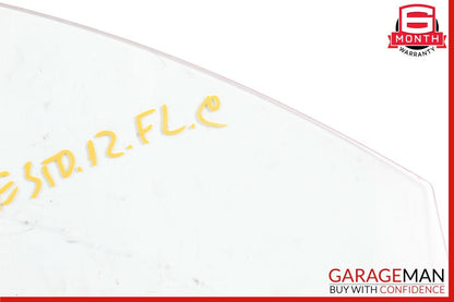 10-13 Mercedes W207 E350 E550 Coupe Front Left Driver Side Window Glass OEM