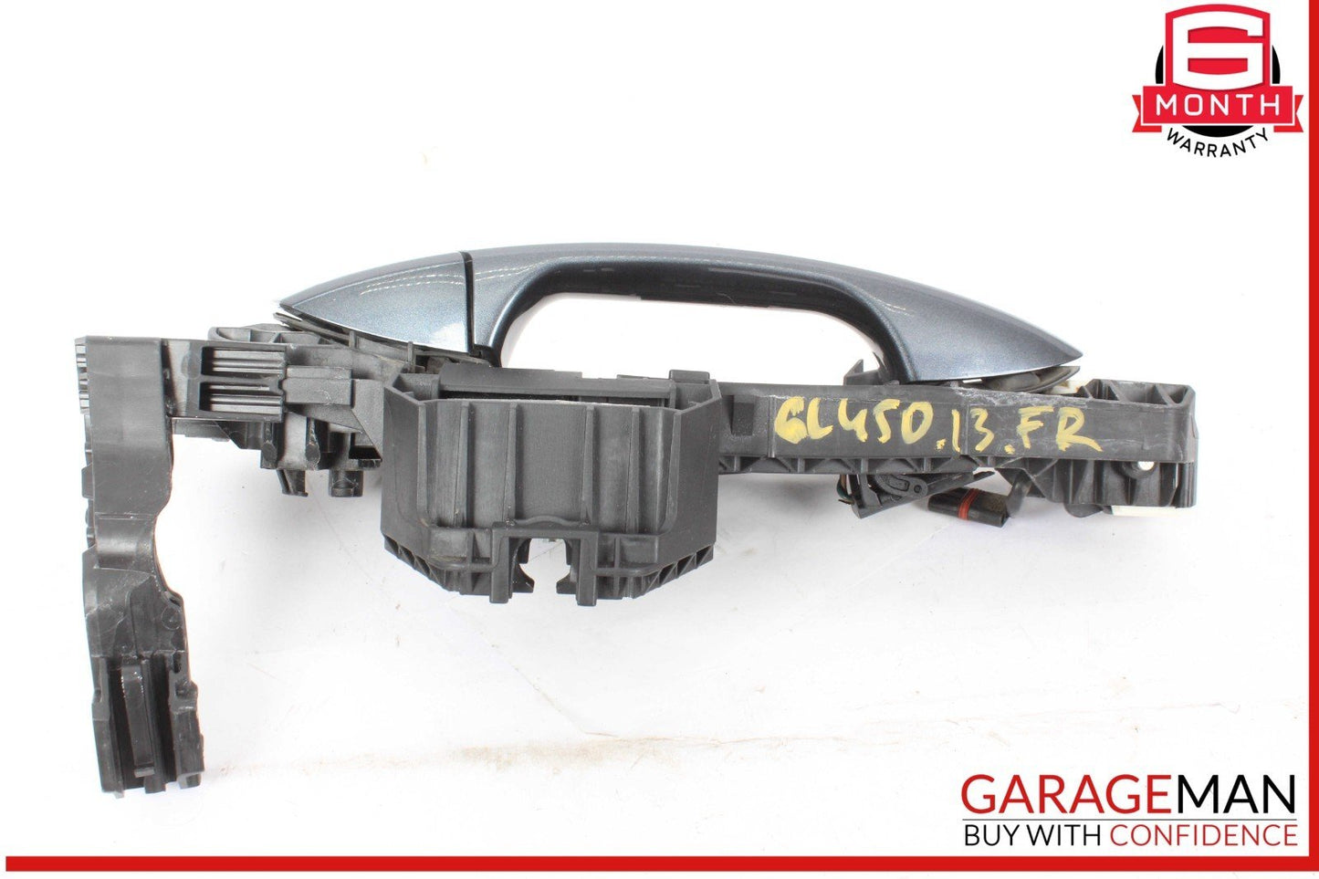 12-16 Mercedes X166 GL450 Right Passenger Side Exterior Door Handle Gray OEM