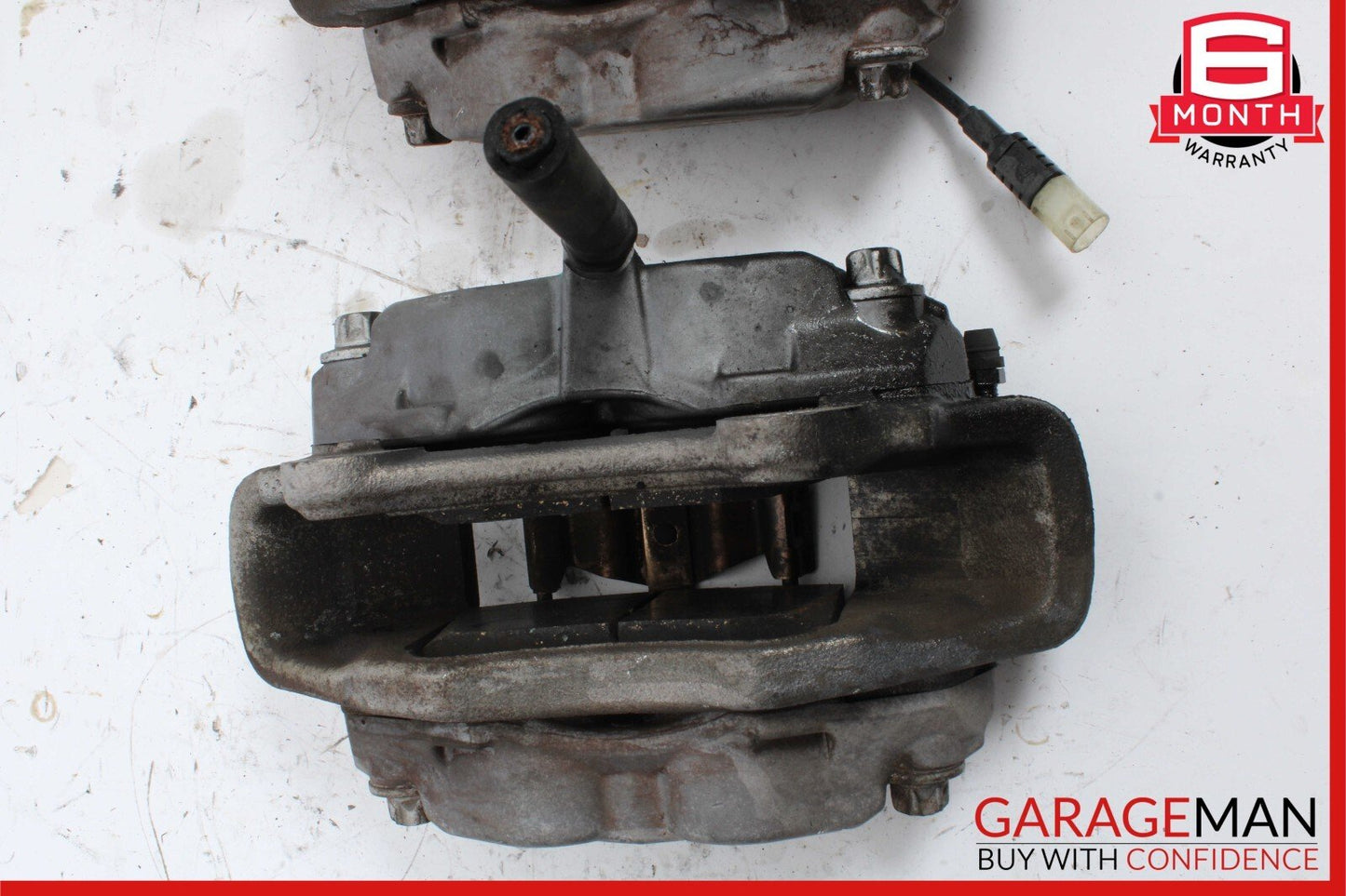 07-09 Mercedes W211 E350 E550 Front Right & Left Brake Caliper Calipers Set OEM