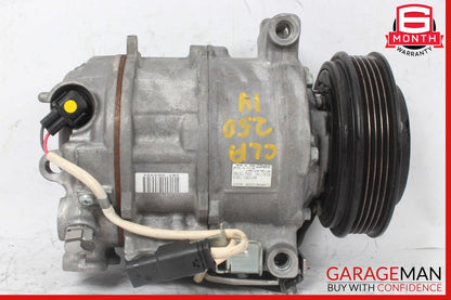 14-18 Mercedes W117 CLA250 AC A/C Air Conditioning Compressor OEM